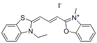 CAS#: 68006-79-1， 2-[3-(3-Ethyl-3H-Benzothiazol-2-Ylidene)Prop-1-Enyl]-3-Methylbenzoxazolium Iodide