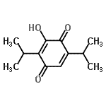 CAS#: 680186-33-8， 3-Hydroxy-2,5-diisopropyl-1,4-benzoquinone