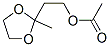 CAS#: 68039-72-5， 2-Methyl-1,3-Dioxolan-2-Ylethyl Acetate