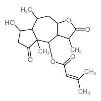 CAS#: 6805-36-3， 3-Methyl-2-Butenoic Acid (3S,3aalpha,7aalpha,9aalpha)-Dodecahydro-7alpha-Hydroxy-3beta,4abeta,8alpha-Trimethyl-2,5-Dioxoazuleno[6,5-b]Furan-4alpha-Yl Ester