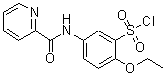 CAS 登录号：680618-08-0， 2-乙氧基-5-[(2-吡啶基羰基)氨基]苯磺酰氯