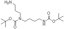 CAS#: 68076-39-1， 2-Methyl-2-propanyl (3-aminopropyl)[4-({[(2-methyl-2-propanyl)oxy]carbonyl}amino)butyl]carbamate