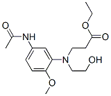 CAS#: 68083-29-4， Ethyl N-[5-(Acetylamino)-2-Methoxyphenyl]-N-(2-Hydroxyethyl)-beta-Alaninate