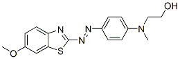 CAS#: 68083-97-6， 2-[[4-[(6-Methoxybenzothiazol-2-Yl)Azo]Phenyl]Methylamino]Ethanol