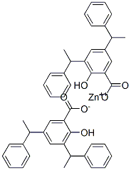 CAS#: 68083-98-7， Zinc(2+) 3,5-Bis(1-Phenylethyl)Salicylate