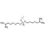 CAS 登录号：68110-41-8， 钠二(6-甲基庚基)磷酸酯
