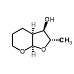 CAS#: 681283-08-9， (2S,3R,3aS,7aR)-2-methyl-3,3a,4,5,6,7a-hexahydro-2H-furo[5,4-b]pyran-3-ol