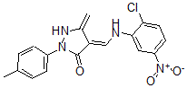 CAS#: 6813-05-4， 4-[(2-Chloro-5-nitroanilino)methylidene]-5-methylidene-2-(4-methylphenyl)pyrazolidin-3-one
