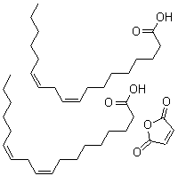 CAS 登录号：68155-81-7， 二聚马来酸酐亚油酸聚合物