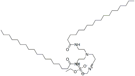 CAS#: 68189-22-0， [3-[Bis[2-[(1-Oxooctadecyl)Amino]Ethyl]Amino]Propylidyne]Ethylammonium Ethyl Sulphate