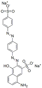 CAS#: 68227-73-6， Disodium 8-Amino-4-Hydroxy-3-[[4-[(4-Sulphonatophenyl)Azo]Phenyl]Azo]Naphthalene-2-Sulphonate