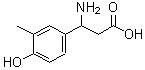 CAS#: 682804-14-4， 3-amino-3-(4-hydroxy-3-methyl-phenyl)propanoic acid