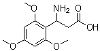 CAS 登录号：682804-44-0， 3-氨基-3-(2,4,6-三甲氧基苯基)丙酸
