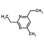CAS#: 68290-89-1， 2,4-Diethyl-6-methylpyrimidine