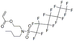 CAS#: 68298-60-2， 2-[Butyl[(Pentadecafluoroheptyl)Sulphonyl]Amino]Ethyl Acrylate
