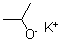 structure of CAS# 6831-82-9, 2-Propanol Potassiumsalt