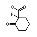 CAS#: 683200-75-1， 1-Fluoro-2-oxocyclohexanecarboxylic acid