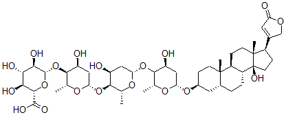 CAS#: 68325-34-8， Digitoxin-16'-Glucuronide