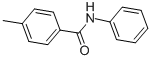 structure of CAS# 6833-18-7, 4-Methylbenzanilide;4-Methyl-N-Phenyl-Benzamide;Bim-0015273.P001;Aronis021132