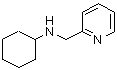 结构式 CAS# 68339-45-7, N-(2-吡啶基甲基)环己胺