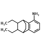 CAS#: 683776-18-3， 9,10-Diethyltricyclo[6.2.2.0<sup>2,7</sup>]dodeca-2,4,6-trien-3-amine