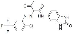 CAS#: 68399-99-5， 2-[[2-Chloro-5-(Trifluoromethyl)Phenyl]Azo]-N-(2,3-Dihydro-2-Oxo-1H-Benzimidazol-5-Yl)-3-Oxobutyramide
