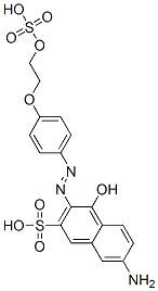 CAS#: 68400-37-3， 7-Amino-4-Hydroxy-3-[[4-[2-(Sulphooxy)Ethoxy]Phenyl]Azo]Naphthalene-2-Sulphonic Acid