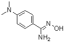 结构式 CAS# 68451-71-8, 4-(二甲基氨基)-N'-羟基苯甲脒
