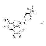CAS#: 6846-33-9， Sodium 4-[(3-Methyl-2,7-Dioxo-2,7-Dihydro-3H-Naphtho[1,2,3-De]Quinolin-6-Yl)Amino]Benzenesulfonate