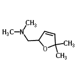 CAS#: 684640-96-8， 1-(5,5-Dimethyl-2,5-dihydro-2-furanyl)-N,N-dimethylmethanamine