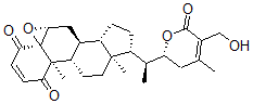 CAS#: 6850-30-2， 4-Dehydrowithaferin A