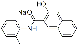 CAS 登录号：68540-85-2， 3-羟基-N-(邻甲苯基)萘-2-甲酰胺钠盐