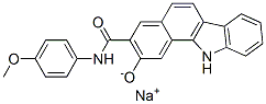 CAS#: 68540-91-0， Sodium 2-Oxido-N-(4-Methoxyphenyl)-11H-Benzo[a]Carbazole-3-Carboxamidate