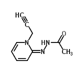 CAS#: 685498-53-7， N'-[(2Z)-1-(2-Propyn-1-yl)-2(1H)-pyridinylidene]acetohydrazide