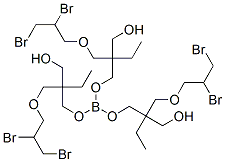 CAS#: 68555-83-9， Boric Acid Tris[2-Ethyl-2-[(2,3-Dibromopropoxy)Methyl]-3-Hydroxypropyl] Ester