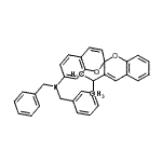 CAS#: 68589-67-3， N,N-Dibenzyl-3'-isopropyl-2,2'-spirobi[chromen]-7-amine