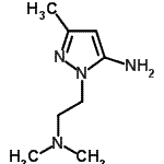 CAS#: 685892-22-2， 1-[2-(Dimethylamino)ethyl]-3-methyl-1H-pyrazol-5-amine