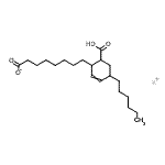 CAS 登录号：68630-89-7， 钾8-(6-羧基-4-己基-1-环己-2-烯基)辛酸酯