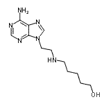 CAS#: 686301-48-4， 5-{[2-(6-Amino-9H-purin-9-yl)ethyl]amino}-1-pentanol