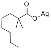 结构式 CAS# 68683-18-1, 新癸酸银