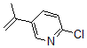 structure of CAS# 68700-92-5, 2-Chloro-5-(1-Methylethenyl)-Pyridine;PYRIDINE, 2-CHLORO-5-(1-METHYLETHENYL)-;2-CHLORO-5-(1-METHYLETHENYL) PYRIDINE