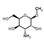 CAS#: 687129-98-2， Methyl 3-amino-3-deoxy-beta-D-gulopyranoside