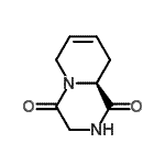 CAS#: 687613-50-9， (9aS)-9,9a-Dihydro-2H-pyrido[1,2-a]pyrazine-1,4(3H,6H)-dione