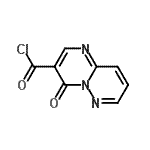 CAS 登录号：68786-53-8， 4-氧代-4H-嘧啶并[1,2-b]哒嗪-3-甲酰氯