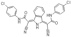 CAS#: 68808-70-8， 2,2'-(1H-Isoindole-1,3(2H)-Diylidene)Bis[N-(4-Chlorophenyl)-2-Cyano-Acetamide