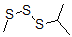 CAS#: 68844-99-5， Methyl(1-Methylethyl) Trisulfide
