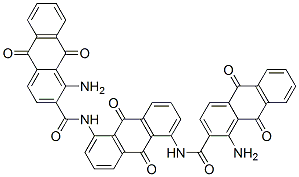 CAS#: 68845-15-8， N,N'-(9,10-Dihydro-9,10-Dioxoanthracene-1,5-Diyl)Bis[1-Amino-9,10-Dihydro-9,10-Dioxoanthracene-2-Carboxamide]