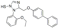 CAS#: 68869-52-3， 5-(4-Biphenylyloxymethyl)-1-(2-Ethoxyphenyl)-S-Triazole-2-Thiol