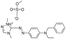 CAS#: 68877-61-2， 5-[[4-[Benzylethylamino]Phenyl]Azo]-1,4-Dimethyl-1H-1,2,4-Triazolium Methyl Sulphate