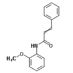 CAS#: 6889-84-5， N-(2-Methoxyphenyl)-3-Phenylacrylamide